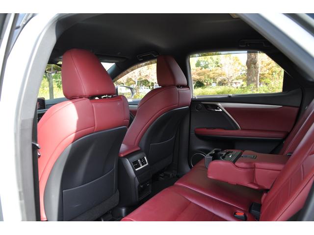 RX RX200t Fスポーツ HUD、レクサスセーフティシステム、レーダークルーズコントロール、シートヒーター、シートベンチレーション、3眼LED、ステアリングヒーター、カードキー、スペアキーレス、パワーバックドア、360°カメラ(64枚目)