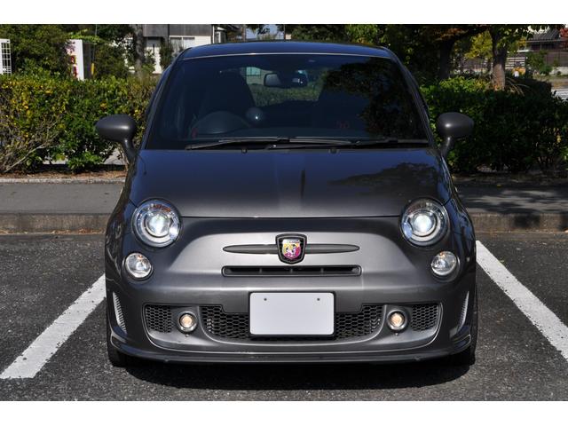 アバルト595 コンペティツィオーネ 5速マニュアル、レコードモンツァマフラー、純正17インチAW、レッドブレーキキャリパー、HIDヘッドライト、ETC、ドアバイザー、前後フォグランプ、ステアリングリモコン、キーレス(2枚目)