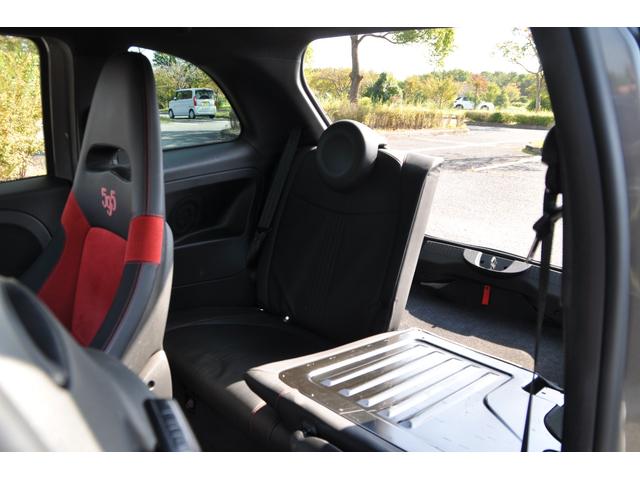 アバルト595 コンペティツィオーネ 5速マニュアル、レコードモンツァマフラー、純正17インチAW、レッドブレーキキャリパー、HIDヘッドライト、ETC、ドアバイザー、前後フォグランプ、ステアリングリモコン、キーレス(55枚目)