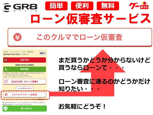 ハイエースバン ロングスーパーＧＬ　両側パワスラ／スマートキー／トヨタセーフティセンス／純正７インチナビ／ＥＴＣ／バックカメラ／エアバッグ／ＬＥＤヘッドライト／フロアマット／（6枚目）