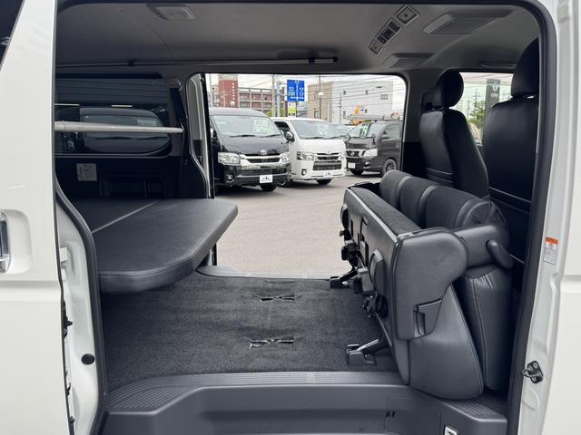 ハイエースバン スーパーＧＬ　ダークプライム　４ＷＤ／１６インチアルミホイール／ベットキット／フロントエアロ／アルパインビックＤＡ／ＨＤＭＩ／両側電動スライドドア／ＥＴＣ／バックカメラ／衝突軽減ブレーキ／ＬＥＤヘッドライト／キャンピングカー（52枚目）
