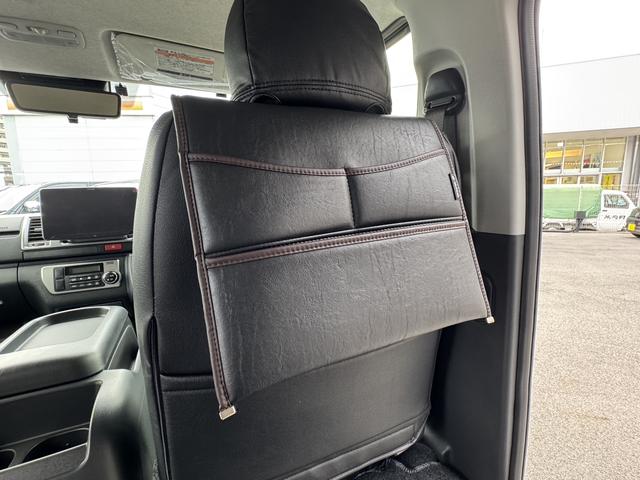 ハイエースバン ロングスーパーＧＬ　４ＷＤ／１６インチアルミ／アルパインＢＩＧ－Ｘ／フロントエアロ／ベッドキット／床張りキット／シートカバー／マッドフラップ／衝突軽減ブレーキ／電動スライドドア／デジタルインナーミラー／キャンピングカー（47枚目）