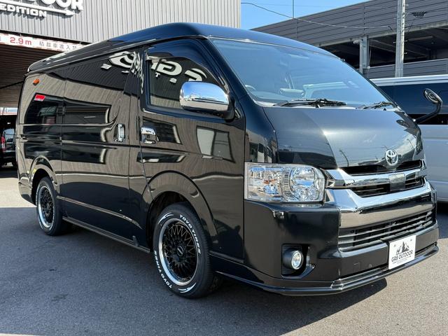 ハイエースバン ロングワイドスーパーＧＬ　寒冷地仕様／アルパインＢＩＧ－Ｘ／１７インチアルミホイール／ベッドキット／カーゴマット／フロントエアロ／（12枚目）