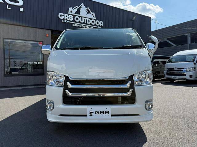 ハイエースバン ロングスーパーGL ローダウン/18インチアルミホイール/BOXベッドキット/フルエアロ/バッドフェイスボンネット/ETC/(14枚目)