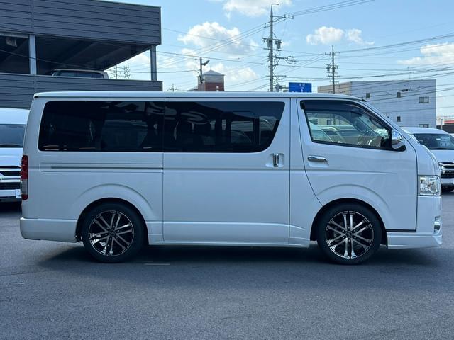 ハイエースバン ロングスーパーGL ローダウン/18インチアルミホイール/BOXベッドキット/フルエアロ/バッドフェイスボンネット/ETC/(18枚目)