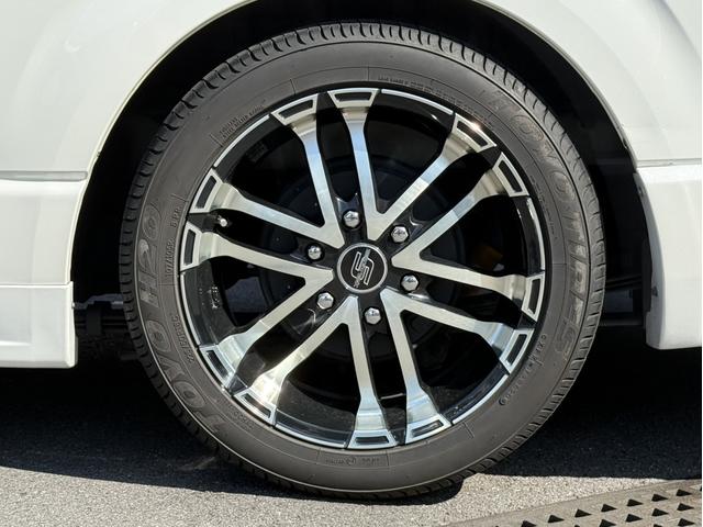 ハイエースバン ロングスーパーGL ローダウン/18インチアルミホイール/BOXベッドキット/フルエアロ/バッドフェイスボンネット/ETC/(24枚目)