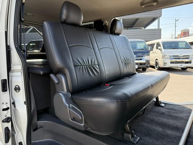 ハイエースバン ロングスーパーGL ローダウン/18インチアルミホイール/BOXベッドキット/フルエアロ/バッドフェイスボンネット/ETC/(49枚目)