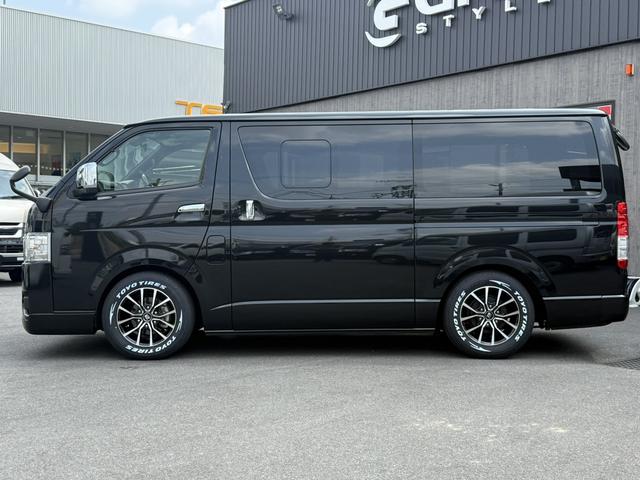 ハイエースバン スーパーGL ダークプライムII ローダウン/16インチアルミ/フロントエアロ/ベッドキット/衝突軽減ブレーキ/純正ナビ/小窓付きスライドドア(16枚目)