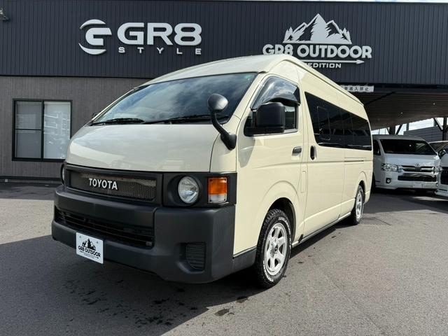 ハイエースバン DX 4WD/16インチアルミホイール/丸目ヘッドライト/アルパインBIG-X/ベッドキット/デジタルインナーミラー(13枚目)