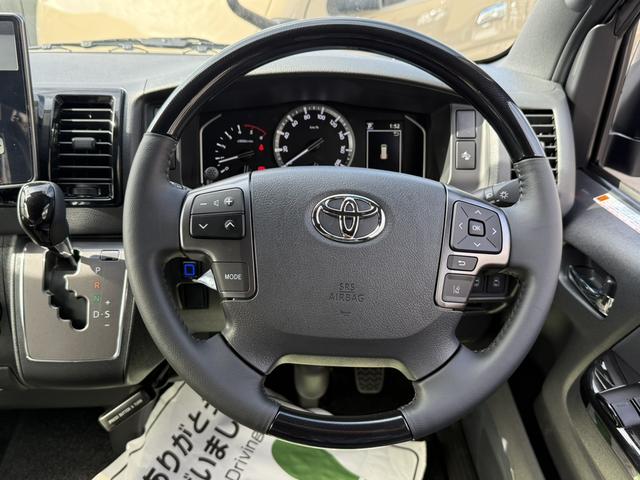 ハイエースバン ロングスーパーGL ダークプライムS 新車未登録/4WD/20周年記念/16インチアルミ/アルパインディスプレイオーディオ/ベッドキット/床張りキット/フロントエアロ/GRマッドフラップ/両側電動スライドドア/キャンピングカー(41枚目)