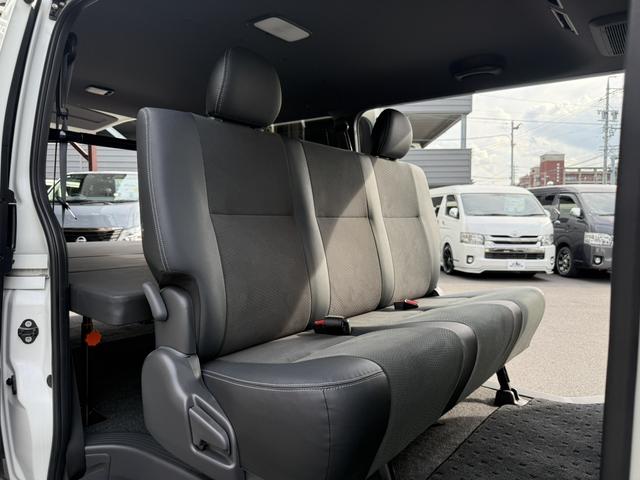 ハイエースバン スーパーGL ダークプライムII ローダウン/17inアルミ/フルエアロ/バッドフェイス/ベッドキット(44枚目)