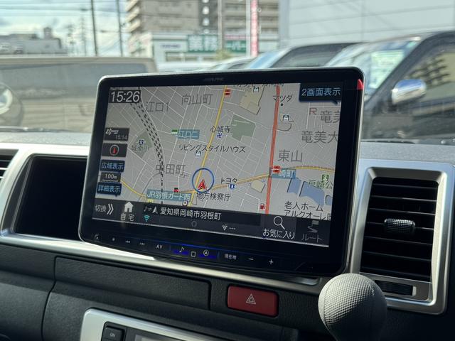 ハイエースワゴン グランドキャビン　ファインテックツアラー　登録済み未使用車／キャプテンシート／ファインテックツアラー／４列１０人乗り　／アルパインＢＩＧ－Ｘ　／（39枚目）