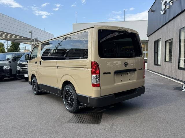 ハイエースバン ロングスーパーＧＬ　新車未登録／４ＷＤ／アースカラーパッケージ／アルパインディスプレイオーディオ／１６インチアルミ／マッドフラップ（15枚目）