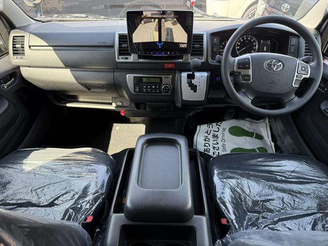 ハイエースバン ロングスーパーＧＬ　新車未登録／４ＷＤ／アースカラーパッケージ／アルパインディスプレイオーディオ／１６インチアルミ／マッドフラップ（40枚目）