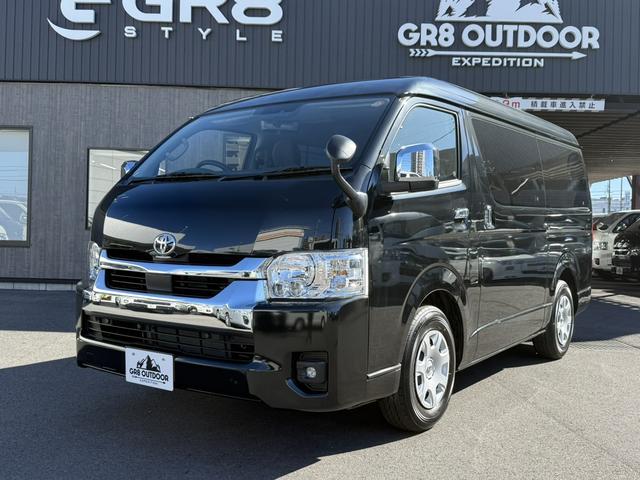 ハイエースワゴン ＧＬ　４列１０人乗り／１５インチアルミホイール／パノラミックビューモニター／デジタルインナーミラー／衝突軽減ブレーキ／片側電動スライドドア／ＡＣ１００Ｖ／ＬＥＤヘッドライト／スマートキー／プッシュスタート（13枚目）