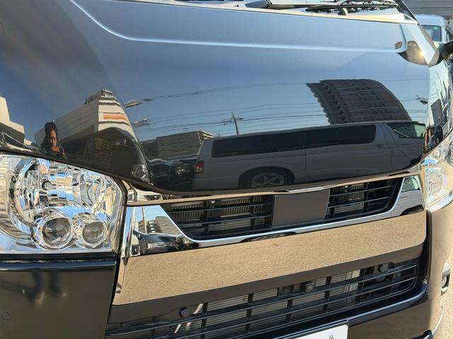 ハイエースバン スーパーGL ダークプライムII バッドフェイス/essex17インチAW/純正ナビ/パノラミックビューモニター/TSS/パワースライドドア/ローダウン/床張り/ベッドキット/キャンピングカー(21枚目)