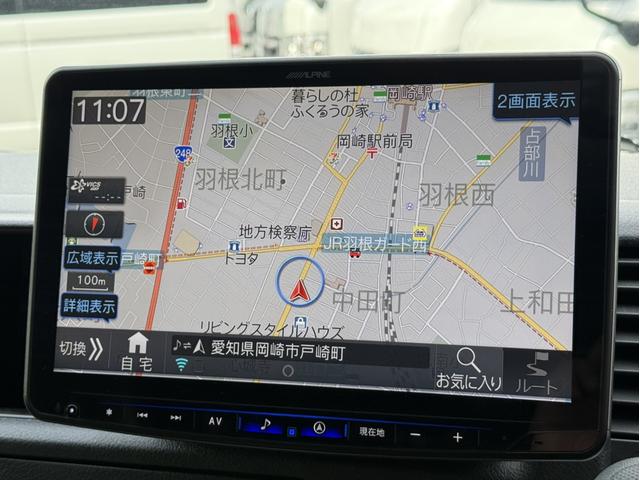 ハイエースバン ＤＸ　４ＷＤ／１６インチアルミホイール／丸目ヘッドライト／アルパインＢＩＧ－Ｘ／ベッドキット／デジタルインナーミラー（41枚目）