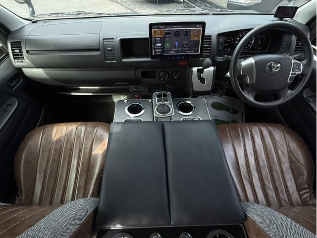 ハイエースバン ＤＸ　４ＷＤ／１６インチアルミホイール／丸目ヘッドライト／アルパインＢＩＧ－Ｘ／ベッドキット／デジタルインナーミラー（46枚目）