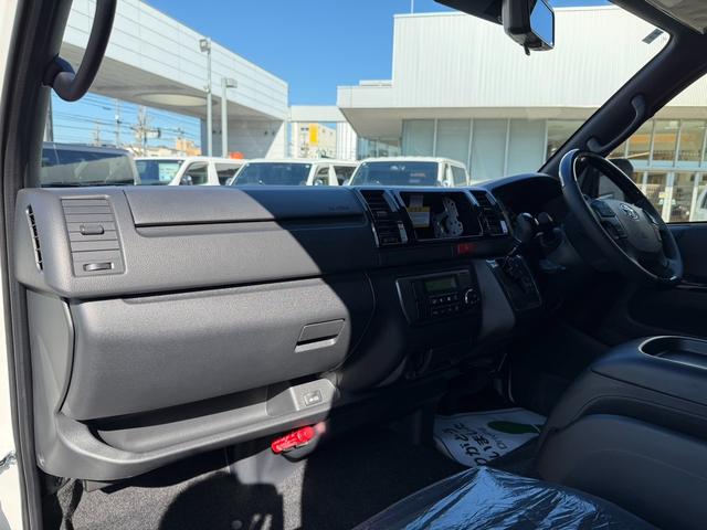 ハイエースバン ロングスーパーＧＬ　ダークプライムＳ　登録済未使用車／２０周年記念車／４ＷＤ／衝突軽減ブレーキ／デジタルインナーミラー／パノラミックビューモニター（33枚目）