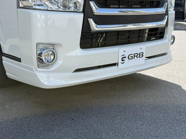 ハイエースバン ロングスーパーGL ローダウン/18inアルミホイール/BOXベッドキット/フルエアロ/バッドフェイスボンネット/ロッドホルダー(22枚目)