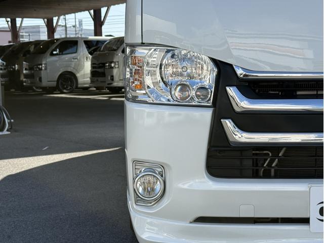 ハイエースバン ロングスーパーGL ローダウン/18inアルミホイール/BOXベッドキット/フルエアロ/バッドフェイスボンネット/ロッドホルダー(25枚目)