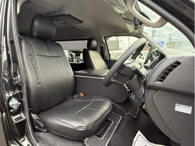 ハイエースワゴン ＧＬ　アルパイン後席モニター／アルパインディスプレイオーディオ／ＨＤＭＩユニット／シートカバー／純正１５インチアルミ（37枚目）