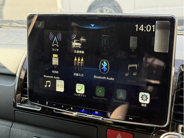 ハイエースバン スーパーＧＬ　ダークプライムＩＩ　ローダウン／１６インチアルミ／フロントエアロ／ベッドキット／アルパインディスプレイオーディオ／衝突軽減ブレーキ（35枚目）