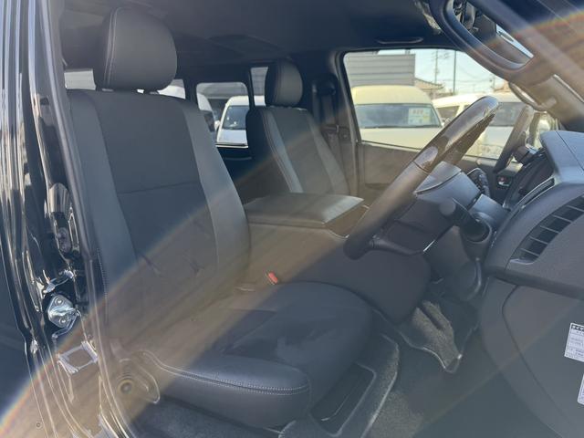 ハイエースバン スーパーＧＬ　ダークプライムＩＩ　ローダウン／１６インチアルミ／フロントエアロ／ベッドキット／アルパインディスプレイオーディオ／衝突軽減ブレーキ（38枚目）