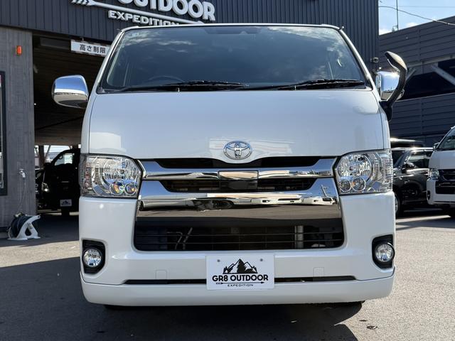 ハイエースバン スーパーGL ダークプライムII 17インチアルミ/フロントエアロ/7インチナビ/DVD視聴可/衝突軽減ブレーキ/バックカメラ/電動スライドドア(14枚目)