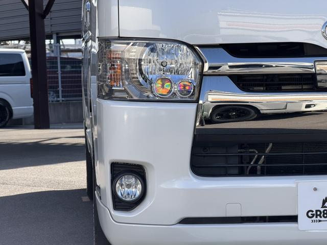 ハイエースバン スーパーGL ダークプライムII 17インチアルミ/フロントエアロ/7インチナビ/DVD視聴可/衝突軽減ブレーキ/バックカメラ/電動スライドドア(20枚目)