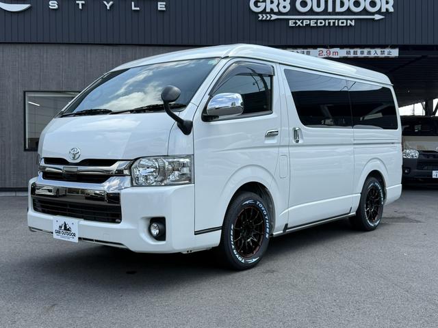 ハイエースバン ロングワイドスーパーGLダークプライムII 16インチアルミホイール/ベッドキット/純正ナビ/フルセグTV/ETC/衝突軽減ブレーキ/両側電動スライドドア(13枚目)