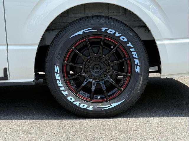 ハイエースバン ロングワイドスーパーGLダークプライムII 16インチアルミホイール/ベッドキット/純正ナビ/フルセグTV/ETC/衝突軽減ブレーキ/両側電動スライドドア(24枚目)