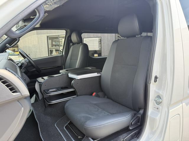 ハイエースバン ロングワイドスーパーGLダークプライムII 16インチアルミホイール/ベッドキット/純正ナビ/フルセグTV/ETC/衝突軽減ブレーキ/両側電動スライドドア(38枚目)