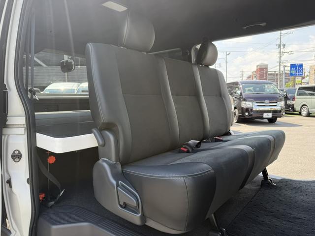 ハイエースバン ロングワイドスーパーGLダークプライムII 16インチアルミホイール/ベッドキット/純正ナビ/フルセグTV/ETC/衝突軽減ブレーキ/両側電動スライドドア(51枚目)