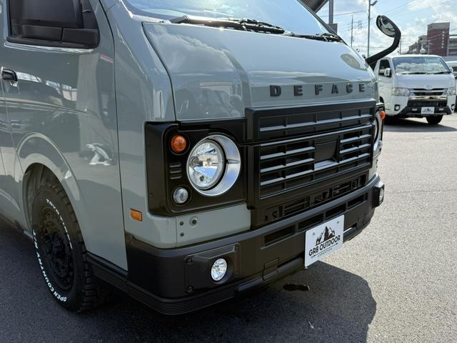 ハイエースバン ロングスーパーＧＬ　寒冷地仕様／ＤＥＦＡＣＥフェイスチェンジキット／１６インチアルミ／アルパインＢＩＧ－Ｘ／ベッドキット／ＥＴＣ／（19枚目）
