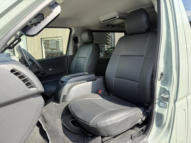 ハイエースバン ロングスーパーＧＬ　寒冷地仕様／ＤＥＦＡＣＥフェイスチェンジキット／１６インチアルミ／アルパインＢＩＧ－Ｘ／ベッドキット／ＥＴＣ／（33枚目）