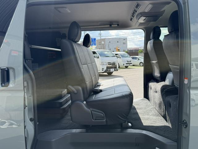 ハイエースバン ロングスーパーＧＬ　寒冷地仕様／ＤＥＦＡＣＥフェイスチェンジキット／１６インチアルミ／アルパインＢＩＧ－Ｘ／ベッドキット／ＥＴＣ／（49枚目）