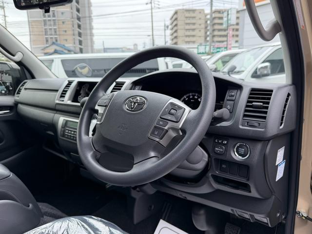 ハイエースバン ロングスーパーGL 寒冷地仕様/アースカラーパッケージ/デジタルインナーミラー/パノラミックビューモニター/両側小窓付きスライドドア(35枚目)