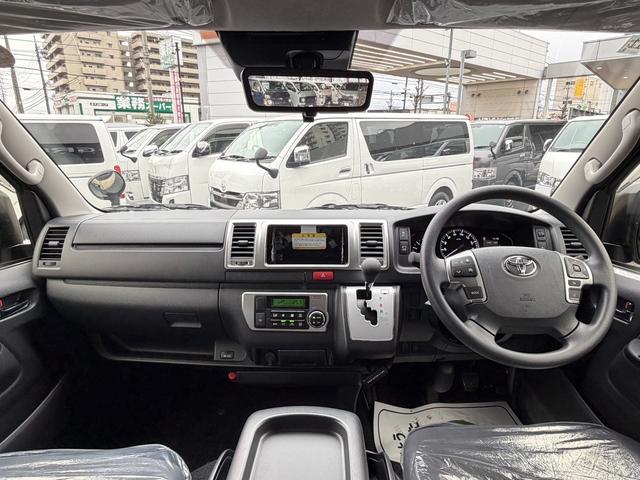 ハイエースバン ロングスーパーGL 寒冷地仕様/アースカラーパッケージ/デジタルインナーミラー/パノラミックビューモニター/両側小窓付きスライドドア(45枚目)