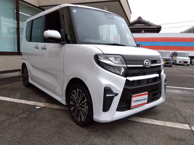 タント カスタムＲＳ　ターボ・１０．１インチディスプレイオーディオ　・アップルカープレイ・アンドロイドオート・両側パワースライドドア・助手席スーパースライドシート・コーナーセンサー・スマートキー・プッシュスタート・衝突被害軽減ブレーキ・レーダークルーズコントロール（7枚目）