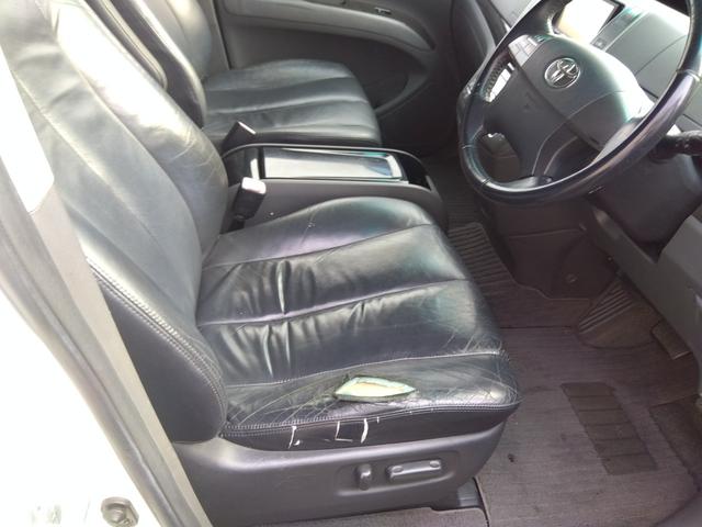 エスティマ アエラス　レザーパッケージ★ナビフルセグＴＶ★後席フリップ　ダウンモニター★バックカメラ★クルーズコントロール★ローダウン★ＨＩＤオートライト★イエローフォグ★革シート★両側パワースライドドア★ビルトインＥＴＣ★１７インチアルミホイール★スマートキー★（15枚目）