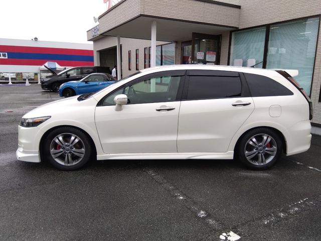 ストリーム ＲＳＺ★ギャザーズＨＤＤナビ★フルセグＴＶ★バックカメラ★　後席フリップダウンモニター★前後ドライブレコーダー★ＨＩＤオートライト★ＬＥＤフォグ★ＥＴＣ★キーレスキー★モデューロマフラー★ＣＤ，ＤＶＤ再生★オートエアコン★フルフラットシート★３列シート★（6枚目）