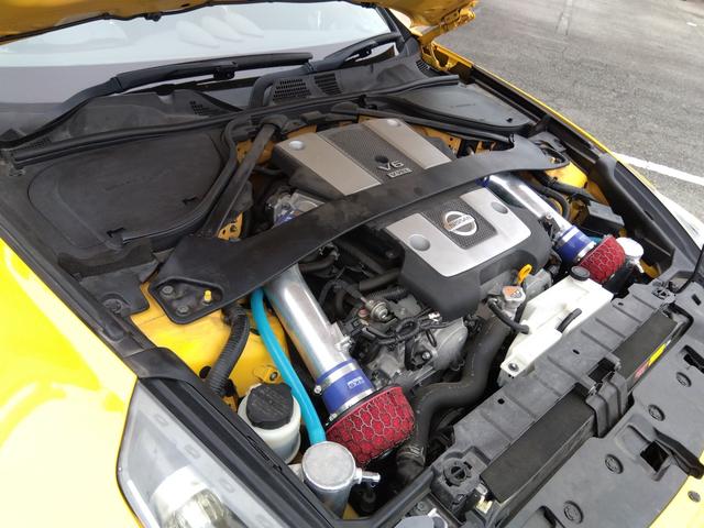 フェアレディＺ バージョンＳ★純正ナビ★フルセグＴＶ★バックカメラ★ヴェルサ　イドリアスポイラー★ＨＫＳマフラー★ＨＫＳエアクリ★ＨＫＳオイルクーラー★ブリッツ車高調★ドライブレコーダー★ビルトインＥＴＣ★スマートキ―★プッシュスタート★ＧＰＳレコーダー★ＨＩＤオートライト★（25枚目）