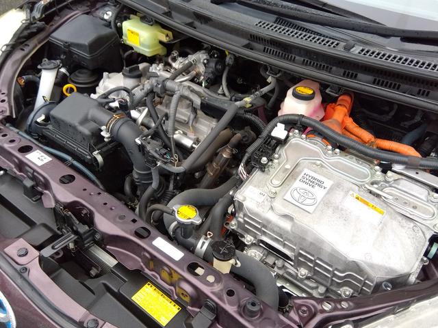 アクア S★純正ナビ★地デジTV★バックカメラ★オートライト★ アイドリングストップ★スマートキー★プッシュスタート★ヘッドライトレベライザー★CD、DVD再生★Bluetooth再生★ウィンカーミラー★ECOモード★EVモード★オートエアコン★パワーウィンドウ★(32枚目)