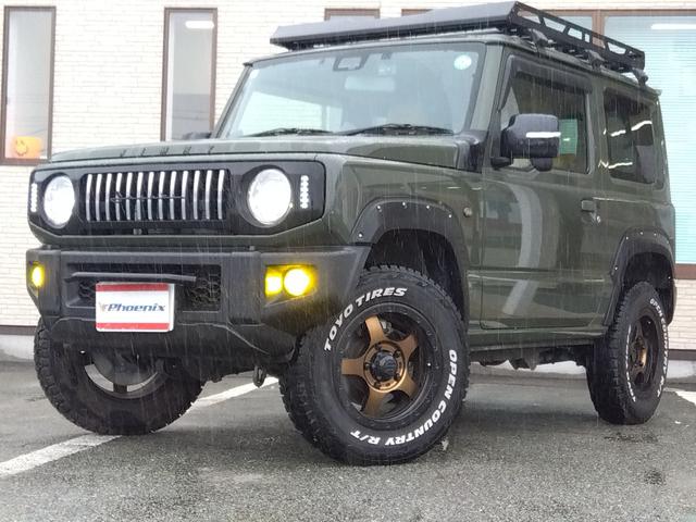 ジムニー ＸＣ★ナビフルセグＴＶ★ＣＤ，ＤＶＤ再生★バックカメラ★シー　トヒーター★前後ドラレコ★ＬＥＤオートライト★オートハイビーム★柿本改マフラー★オーバーフェンダー★シーエルリンクルーフキャリア★バンパーガード★４ＷＤ★Ｐｉｖｏｔ　Ｂｏｏｓｔ計★リフトアップキット（4枚目）