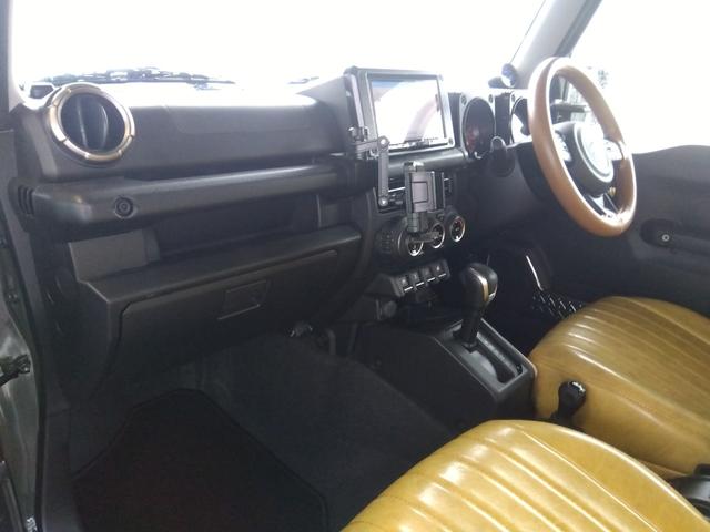 ジムニー ＸＣ★ナビフルセグＴＶ★ＣＤ，ＤＶＤ再生★バックカメラ★シー　トヒーター★前後ドラレコ★ＬＥＤオートライト★オートハイビーム★柿本改マフラー★オーバーフェンダー★シーエルリンクルーフキャリア★バンパーガード★４ＷＤ★Ｐｉｖｏｔ　Ｂｏｏｓｔ計★リフトアップキット（39枚目）