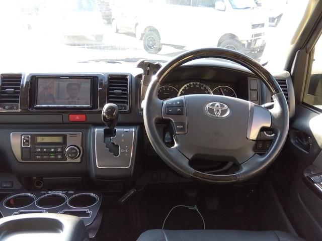 ハイエースバン スーパーＧＬ　ダークプライム★ナビフルセグＴＶ★フリップダウ　ンモニター★バックカメラ★ＬＥＤオートライト★両側パワースライドドア★バッドフェイス★ｅｓｓｅｘローダウン★ベッドキッド★バレンティＬＥＤドアミラーウィンカー★ステアリングリモコン★スマートキー★（34枚目）