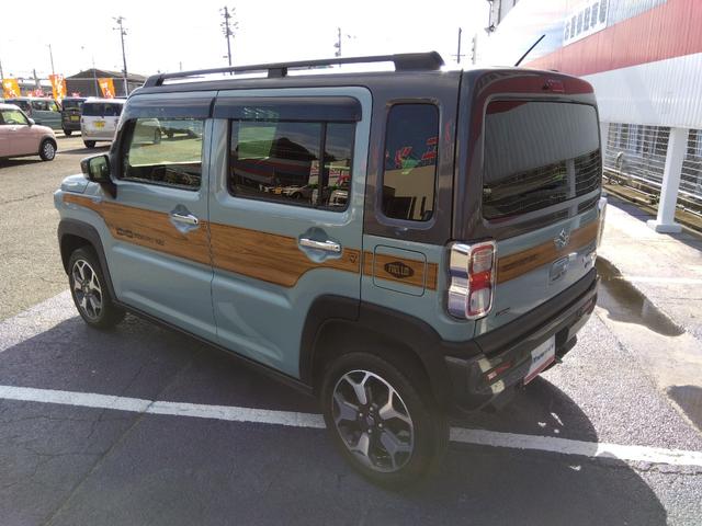 ハスラー JスタイルII★10.1インチディスプレイオーディオ★ハーフ レザーシート★シートヒーター★デュアルカメラブレーキサポート★ルーフレール★アダプティブクルーズコントロール★BODY専用ウッドデカール★LEDオートライト★LEDフォグ★革巻ステアリング★(7枚目)