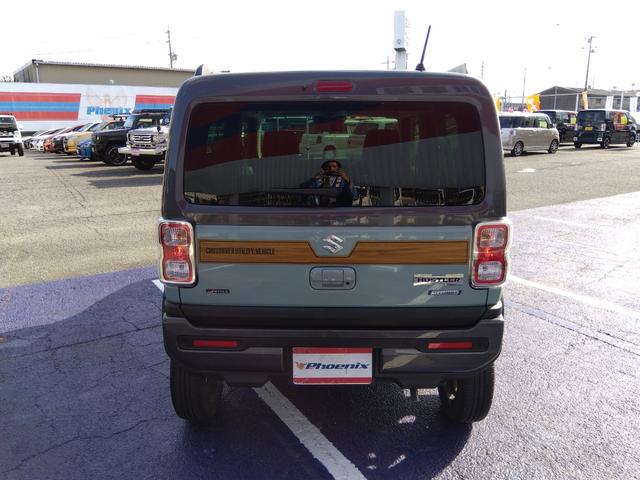 ハスラー JスタイルII★10.1インチディスプレイオーディオ★ハーフ レザーシート★シートヒーター★デュアルカメラブレーキサポート★ルーフレール★アダプティブクルーズコントロール★BODY専用ウッドデカール★LEDオートライト★LEDフォグ★革巻ステアリング★(8枚目)