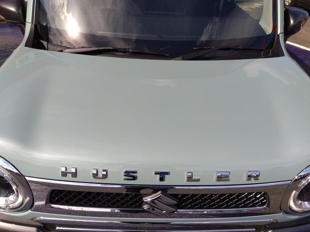 ハスラー JスタイルII★10.1インチディスプレイオーディオ★ハーフ レザーシート★シートヒーター★デュアルカメラブレーキサポート★ルーフレール★アダプティブクルーズコントロール★BODY専用ウッドデカール★LEDオートライト★LEDフォグ★革巻ステアリング★(17枚目)